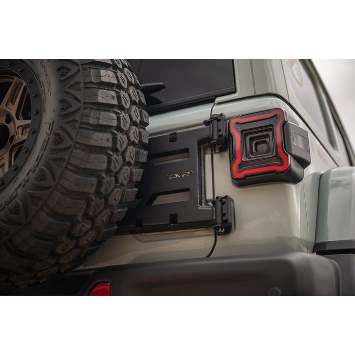 DV8 Offroad | 2018-2025 Jeep Wrangler JL Spare Tire Carrier