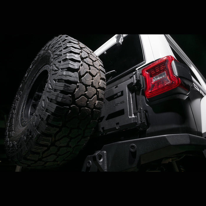 DV8 Offroad | 2018-2025 Jeep Wrangler JL Spare Tire Carrier