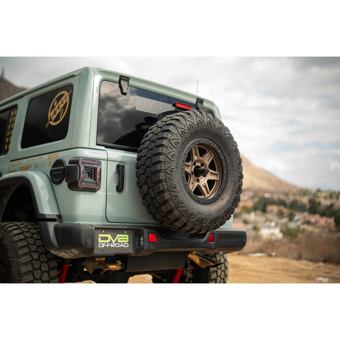 DV8 Offroad | 2018-2025 Jeep Wrangler JL Spare Tire Carrier
