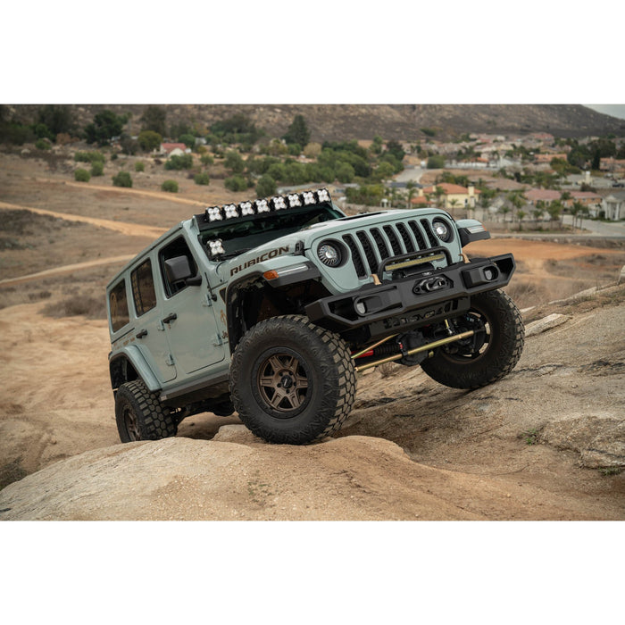 DV8 Offroad | 2018-2026 Jeep Wrangler JL & 2020-2025 Gladiator JT OE Plus Front Bumper