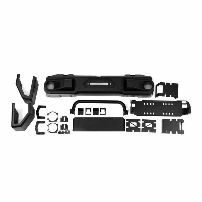 DV8 Offroad | 2018-2026 Jeep Wrangler JL & 2020-2025 Gladiator JT OE Plus Front Bumper