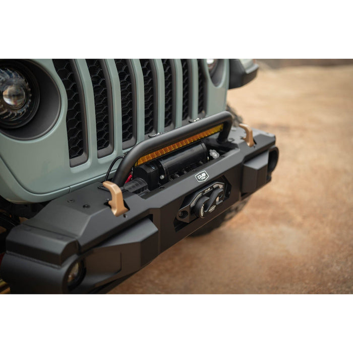 DV8 Offroad | 2018-2026 Jeep Wrangler JL & 2020-2025 Gladiator JT OE Plus Front Bumper