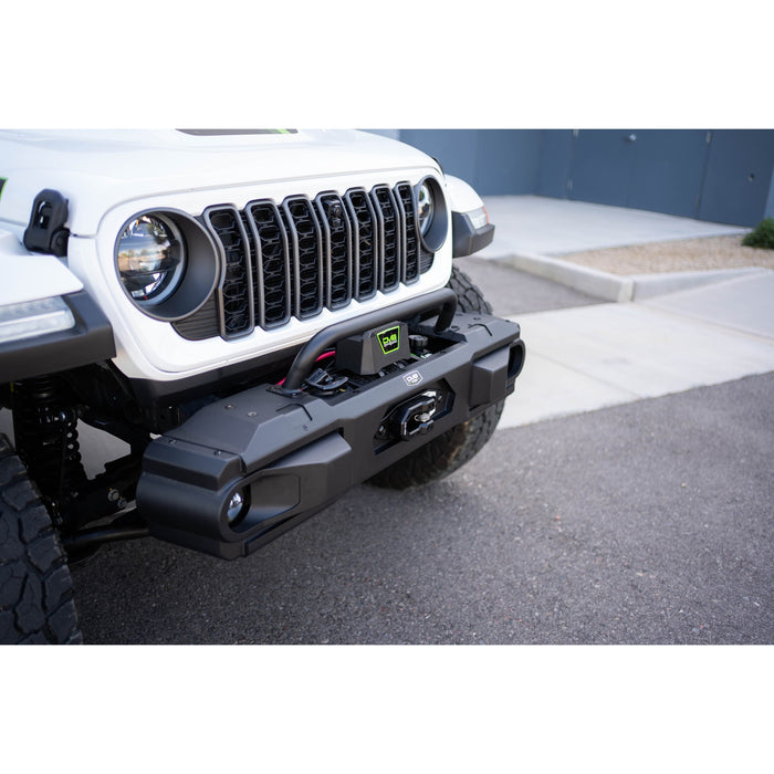 DV8 Offroad | 2018-2026 Jeep Wrangler JL & 2020-2025 Gladiator JT OE Plus Front Bumper