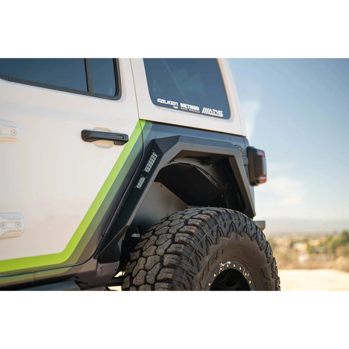 DV8 Offroad | 2018-2026 Jeep Wrangler JL Armor Fender Flares