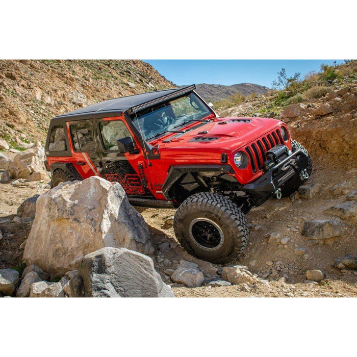 DV8 Offroad | 2018-2026 Jeep Wrangler JL & Gladiator JT Rubicon Replica Hood