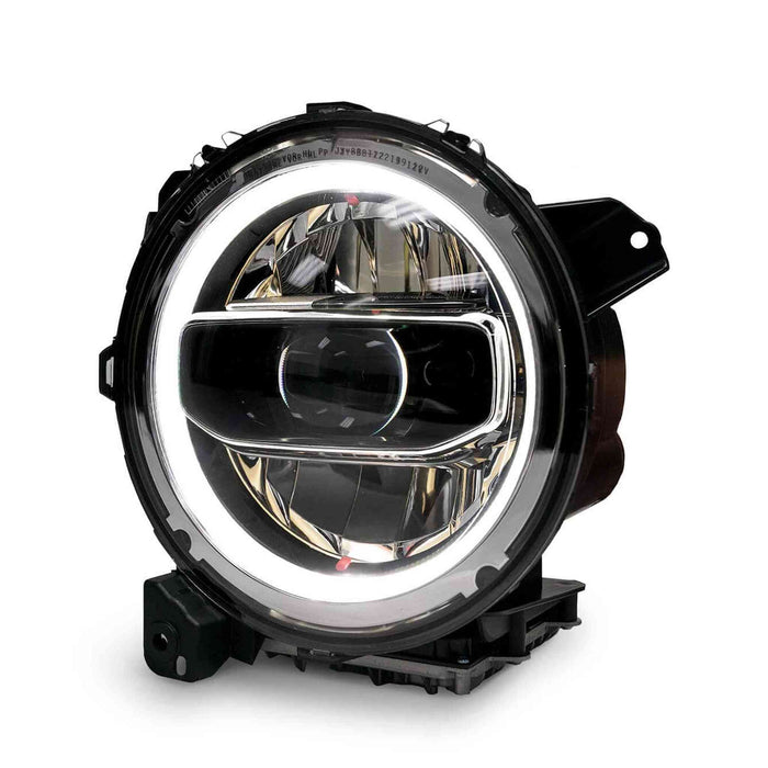 DV8 Offroad | 2018-2026 Jeep Wrangler JL & Gladiator JT LED Headlights | Chrome