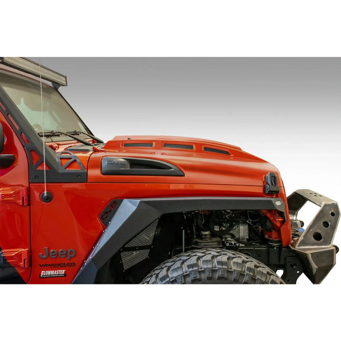 DV8 Offroad | 2018-2026 Jeep Wrangler JL & Gladiator JT Heat Dispersion Hood