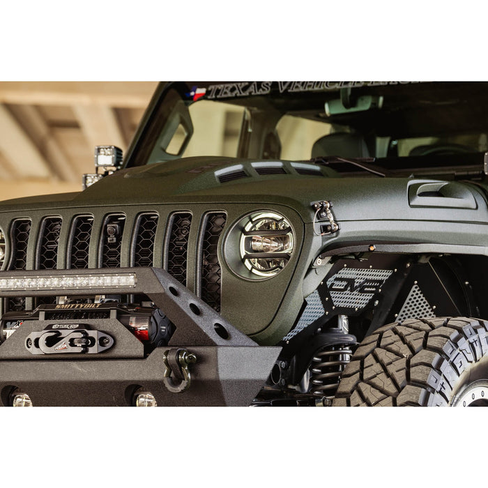 DV8 Offroad | 2018-2026 Jeep Wrangler JL & Gladiator JT Heat Dispersion Hood