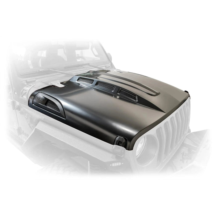 DV8 Offroad | 2018-2026 Jeep Wrangler JL & Gladiator JT Heat Dispersion Hood