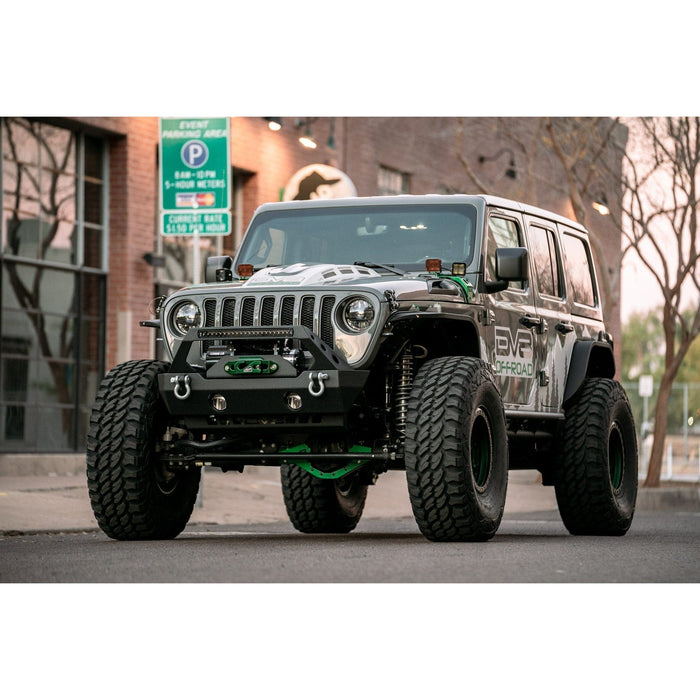 DV8 Offroad | 2018-2026 Jeep Wrangler JL & Gladiator JT LED Headlights - Black