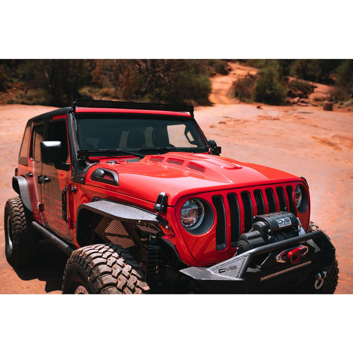 DV8 Offroad | 2018-2026 Jeep Wrangler JL & Gladiator JT Heat Dispersion Hood