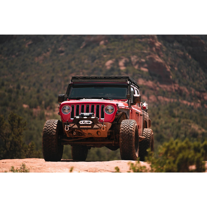 DV8 Offroad | 2018-2026 Jeep Wrangler JL & Gladiator JT LED Headlights | Chrome