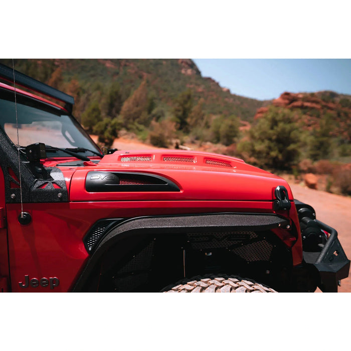 DV8 Offroad | 2018-2026 Jeep Wrangler JL & Gladiator JT Heat Dispersion Hood