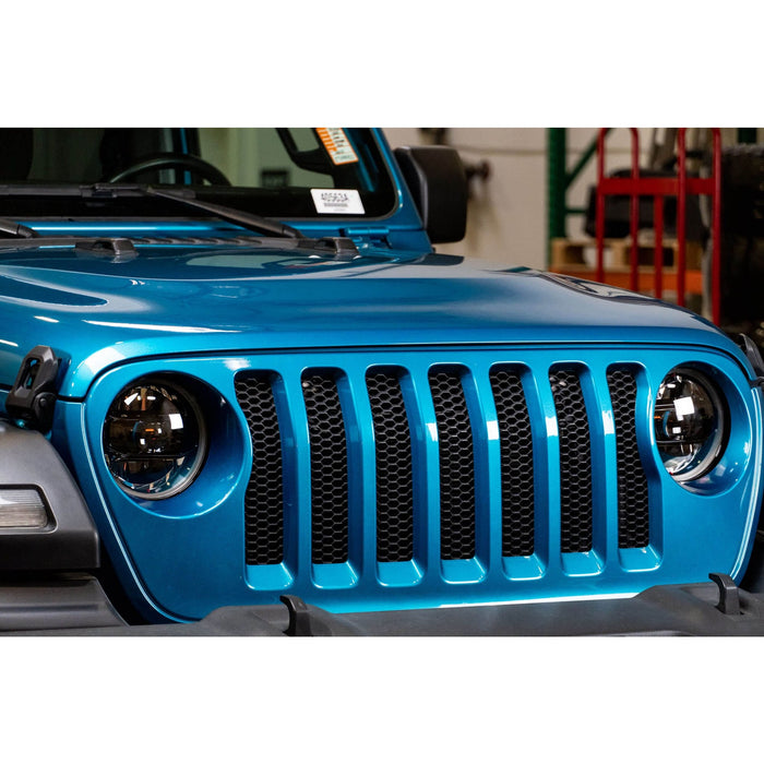 DV8 Offroad | 2018-2026 Jeep Wrangler JL & Gladiator JT LED Headlights - Black