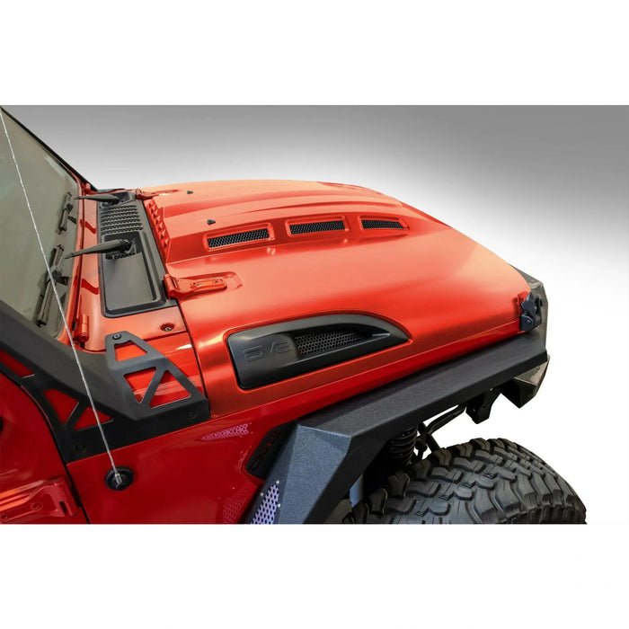 DV8 Offroad | 2018-2026 Jeep Wrangler JL & Gladiator JT Heat Dispersion Hood