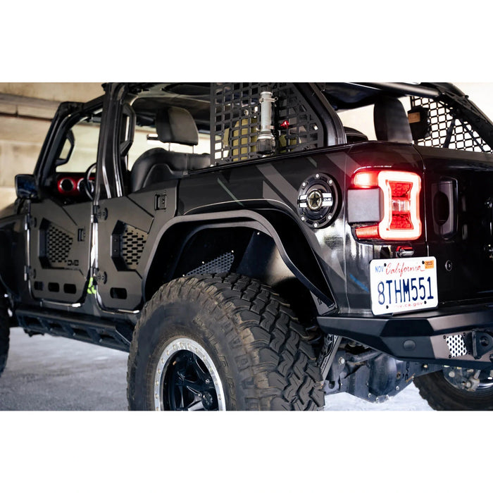 DV8 Offroad | 2018-2026 Jeep Wrangler JL | Slim Fender Flares
