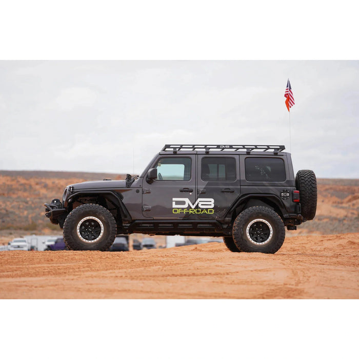 DV8 Offroad | 2018-2026 Jeep Wrangler JL | Spec Series Tube Fenders