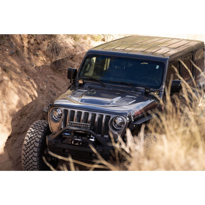 DV8 Offroad | 2018-2026 Jeep Wrangler JL &amp; Gladiator JT A-Pillar Dual Pod Light Mounts