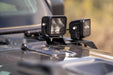 DV8 Offroad | 2018-2026 Jeep Wrangler JL &amp; Gladiator JT A-Pillar Dual Pod Light Mounts