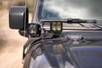DV8 Offroad | 2018-2026 Jeep Wrangler JL &amp; Gladiator JT A-Pillar Dual Pod Light Mounts