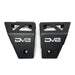 DV8 Offroad | 2018-2026 Jeep Wrangler JL &amp; Gladiator JT A-Pillar Dual Pod Light Mounts
