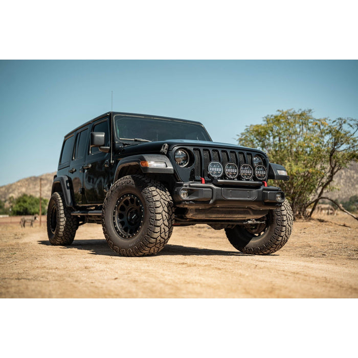 DV8 Offroad | 2018+ Wrangler JL Push Bar for Mopar Rubicon Steel Bumper