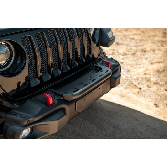 DV8 Offroad | 2018+ Wrangler JL Push Bar for Mopar Rubicon Steel Bumper