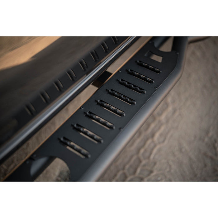 DV8 Offroad | 2019-2024 GMC Sierra 1500 & Chevrolet Silverado 1500 Crew Cab OE Plus Side Steps