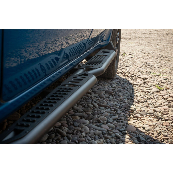 DV8 Offroad | 2019-2024 GMC Sierra 1500 & Chevrolet Silverado 1500 Crew Cab OE Plus Side Steps