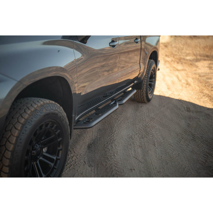 DV8 Offroad | 2019-2024 GMC Sierra 1500 & Chevrolet Silverado 1500 Crew Cab OE Plus Side Steps