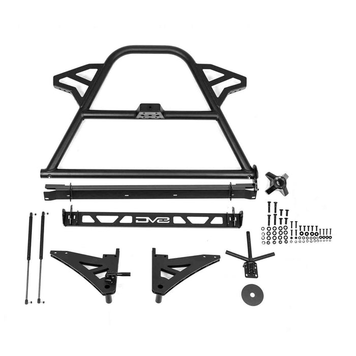 DV8 Offroad | 2020-2025 Jeep Gladiator JT Adjustable In-Bed Tire Carrier