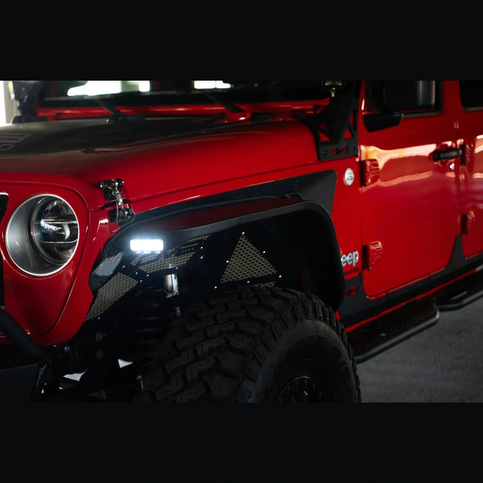 DV8 Offroad | 2020-2026 Jeep Gladiator JT | Slim Fender Flares