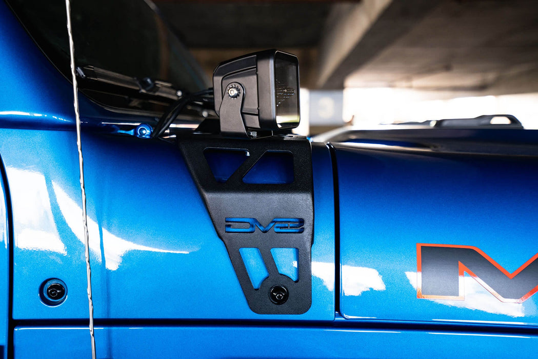 DV8 Offroad | 2020-2026 Jeep JL 392 &amp; Jeep JT Mojave Edition Dual Pod Light Mounts