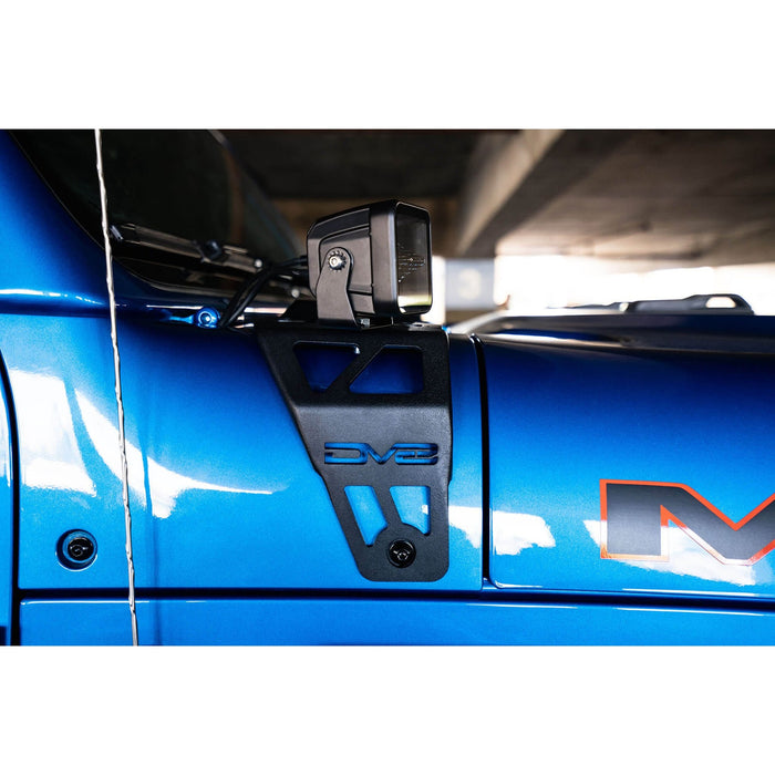 DV8 Offroad | 2020-2026 Jeep JL 392 &amp; Jeep JT Mojave Edition Dual Pod Light Mounts