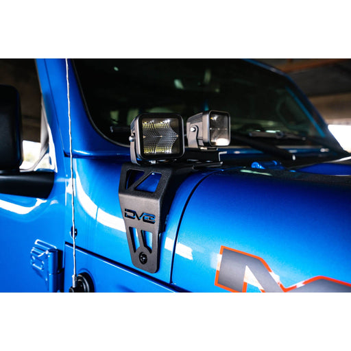 DV8 Offroad | 2020-2026 Jeep JL 392 &amp; Jeep JT Mojave Edition Dual Pod Light Mounts
