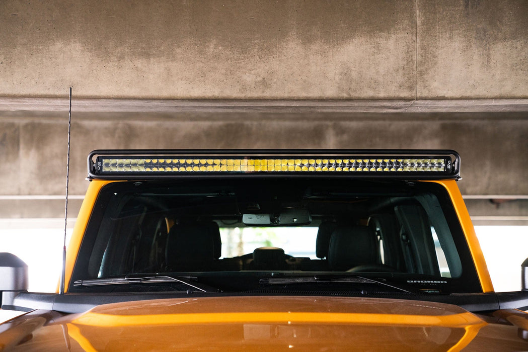 DV8 Offroad | 2021-2025 Ford Bronco 52-Inch Elite LED Light Bar Mount