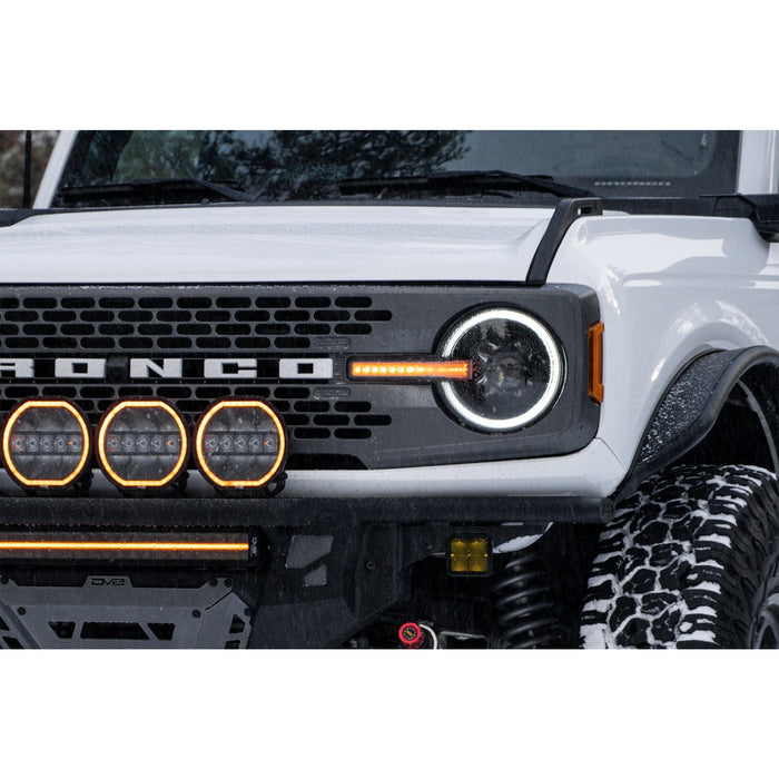 DV8 Offroad | 2021-2025 Ford Bronco Black Headlights