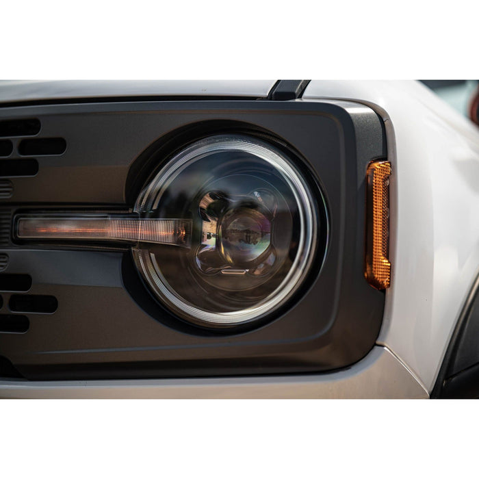 DV8 Offroad | 2021-2025 Ford Bronco Black Headlights