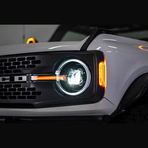 DV8 Offroad | 2021-2025 Ford Bronco Black Headlights