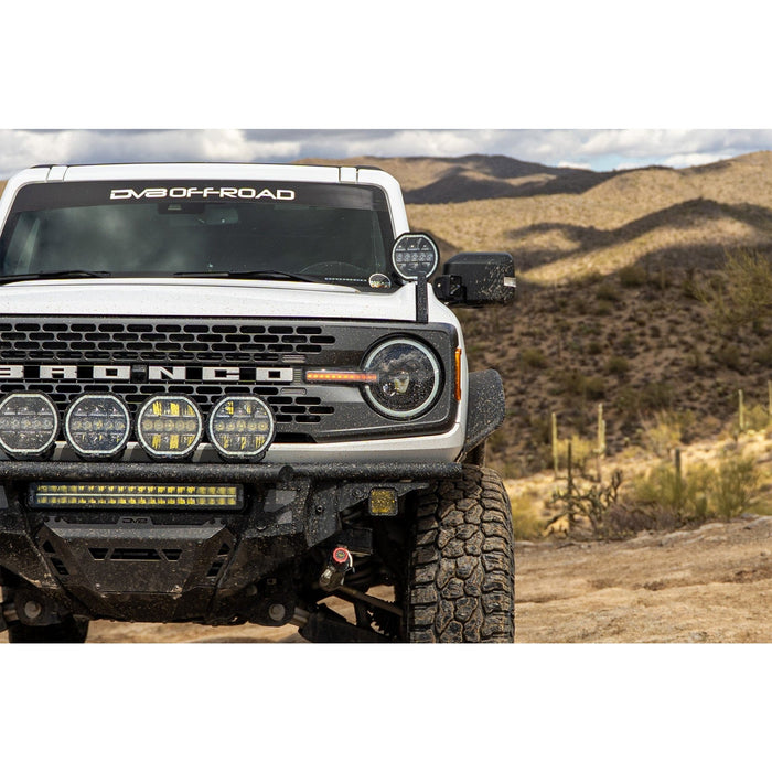 DV8 Offroad | 2021-2025 Ford Bronco Black Headlights