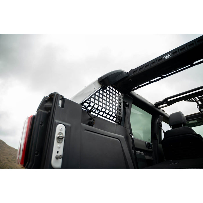 DV8 Offroad | 2021-2026 Ford Bronco 4-Door Pocketed Rear Window Molle Panels