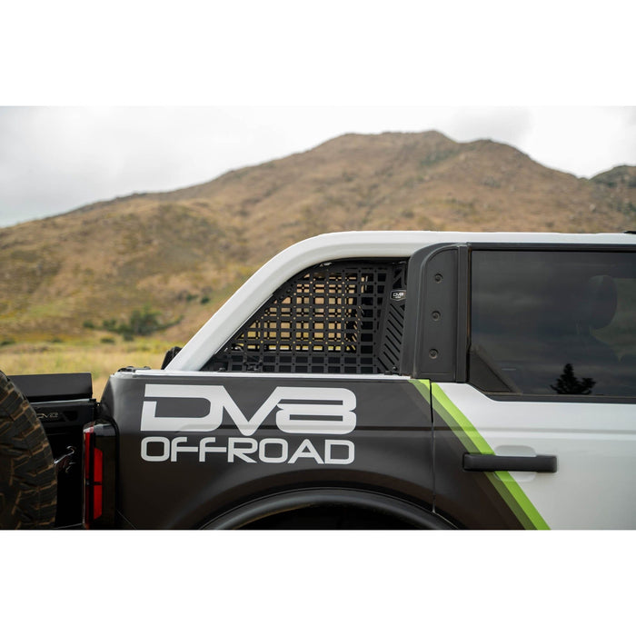 DV8 Offroad | 2021-2026 Ford Bronco 4-Door Pocketed Rear Window Molle Panels
