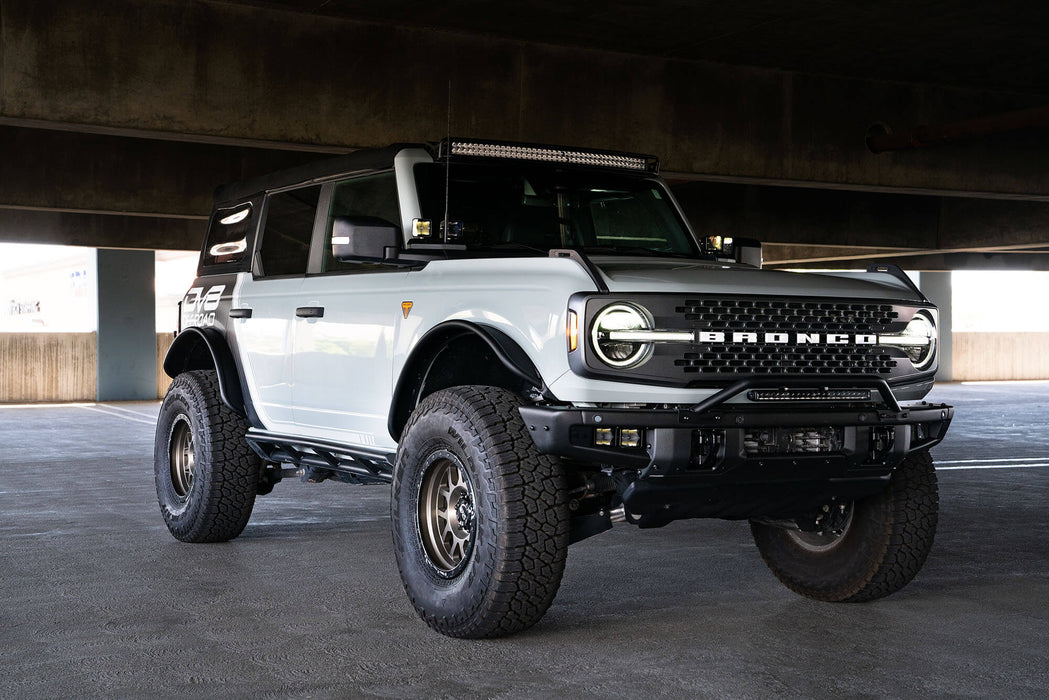 DV8 Offroad | 2021-2026 Ford Bronco 40-Inch Curved Light Bar Mount