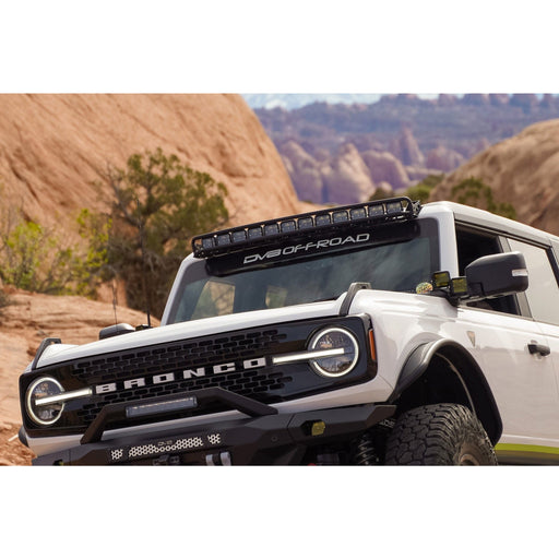 DV8 Offroad | 2021-2026 Ford Bronco 40-Inch Curved Light Bar Mount
