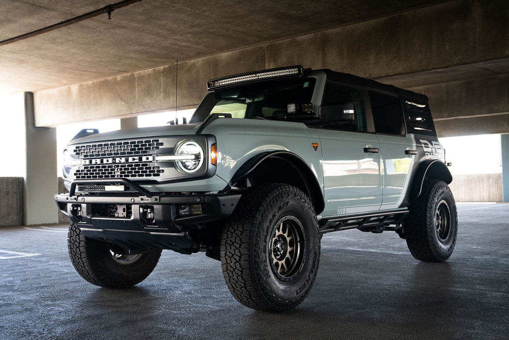DV8 Offroad | 2021-2026 Ford Bronco 40-Inch Curved Light Bar Mount