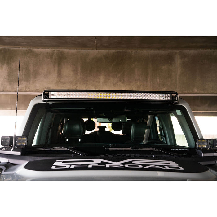DV8 Offroad | 2021-2026 Ford Bronco 40-Inch Curved Light Bar Mount
