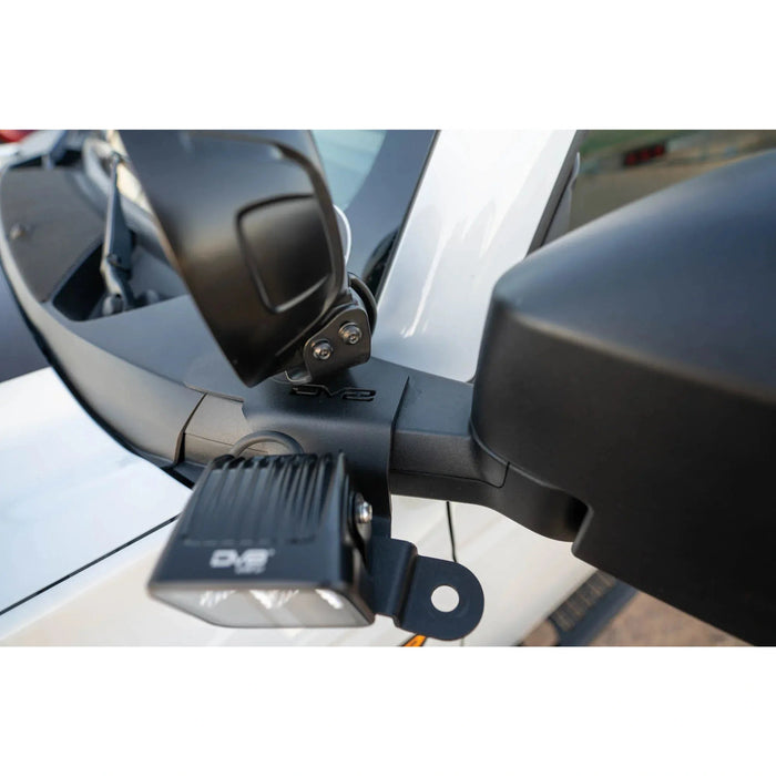 DV8 Offroad | 2021-2026 Ford Bronco | A-Pillar Dual Light Pod Drop Mounts