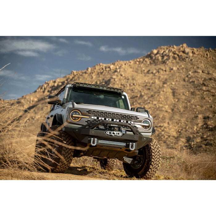 DV8 Offroad | 2021-2026 Ford Bronco | A-Pillar Dual Light Pod Drop Mounts