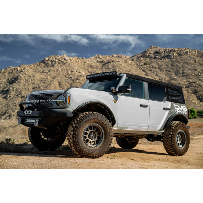 DV8 Offroad | 2021-2026 Ford Bronco | A-Pillar Dual Light Pod Drop Mounts