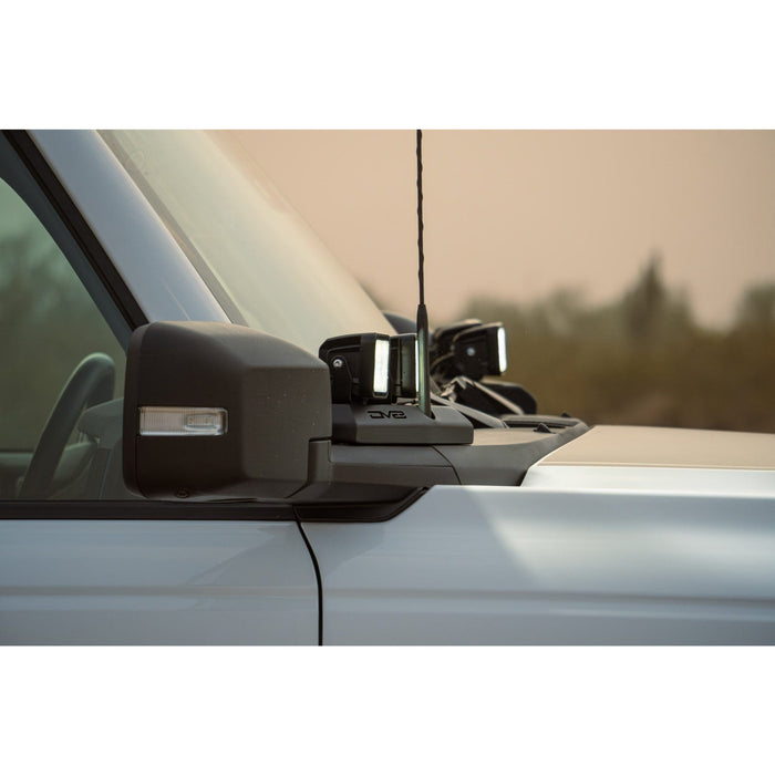 DV8 Offroad | 2021-2026 Ford Bronco A-Pillar Pod Light Mounts